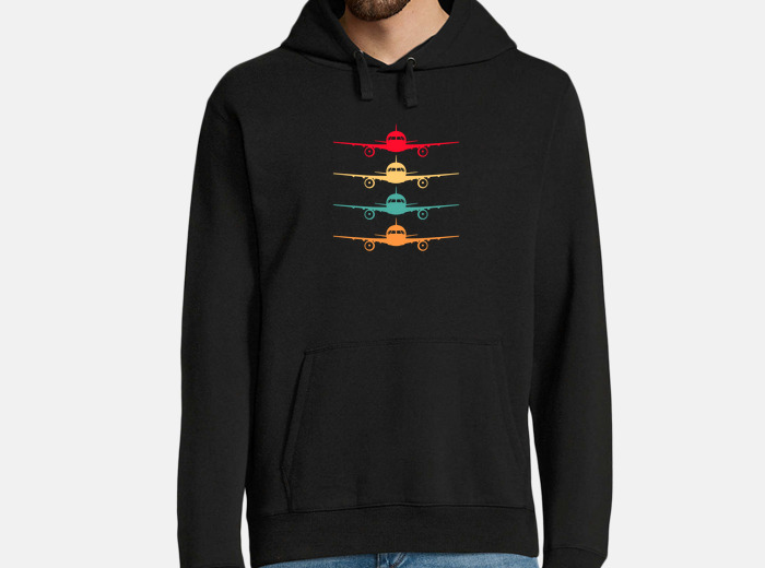 Sudadera aviones aviación retro vintage laTostadora México