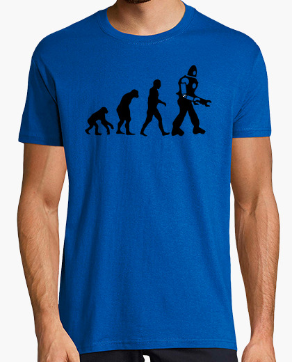 Evolucion Evolution Evolución Robot camisetas friki Evolucion Evolution Evolución Robot camisetas friki