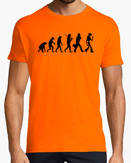 Evolucion Evolution Evolución robot camisetas friki