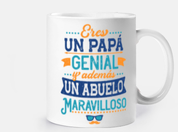 Taza Pap Genial Abuelo Maravilloso Latostadora