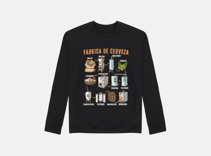 Sudadera Proceso Elaboraci N Cerveza Latostadora