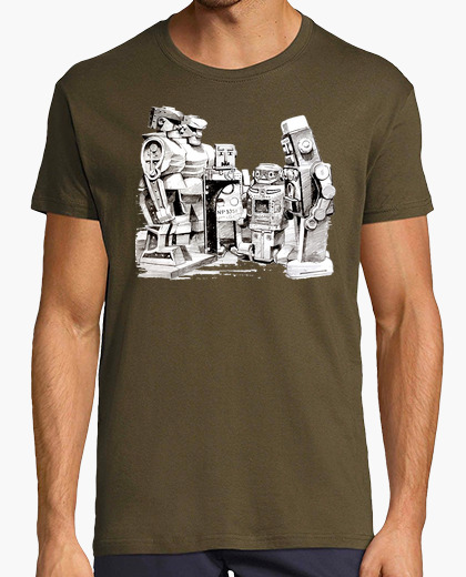 Robot cine Freak Geek camisetas friki Robot cine Freak Geek camisetas friki