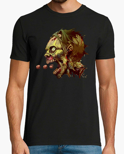 Zombie Pac Man camisetas friki