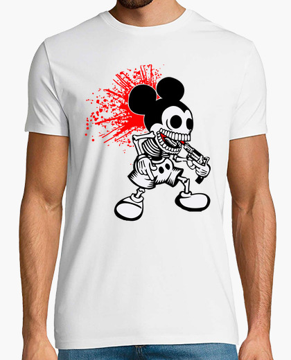 Mickey Mouse Zombies Terror Horror Cine TV humor Zombie camisetas friki