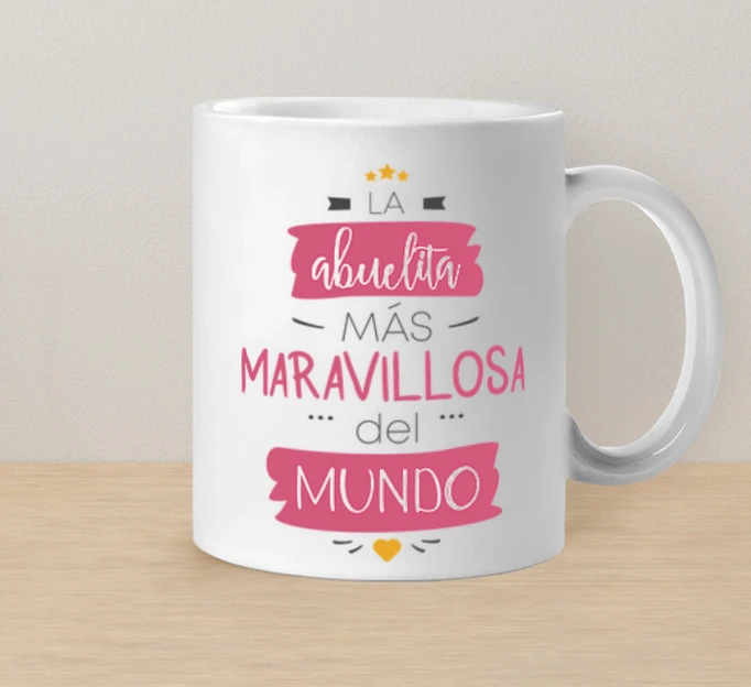 Taza La Abuelita Mas Maravillosa Del Mundo LaTostadora