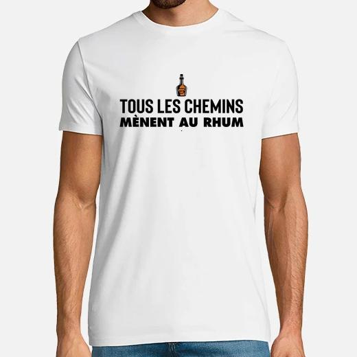 Tee Shirt Tous Les Chemins M Nent Au Rhum Tostadora