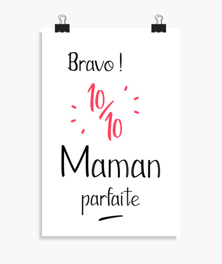 Poster Bravo 10 Su 10 Mamma Perfetta Tostadora It