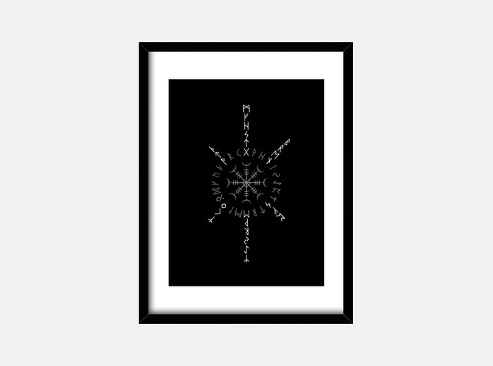 Cuadro decorativo de Escudo vikingo en Ver Catálogo