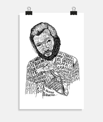 Poster affiche de juillet