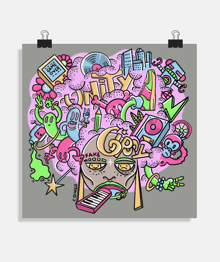 Poster affiche gitane