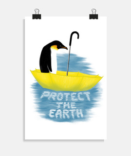 affiche la protection de la terre