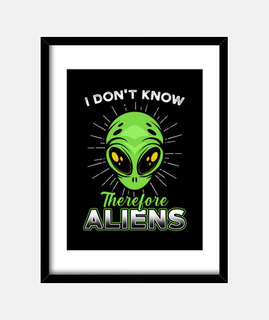 Framed prints Alien memes - Free shipping Framed prints Alien memes - Free shipping