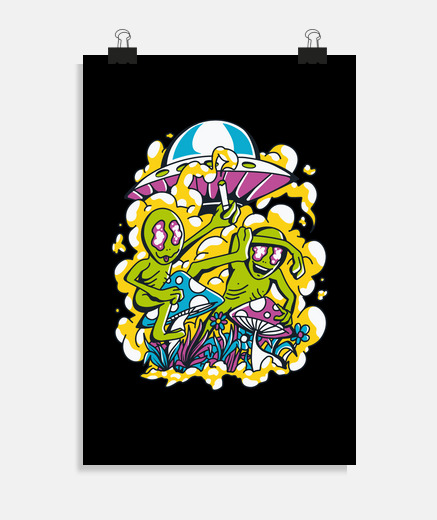 Poster aliens stoner