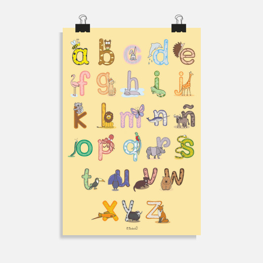 alphabet enfants anti l animaux