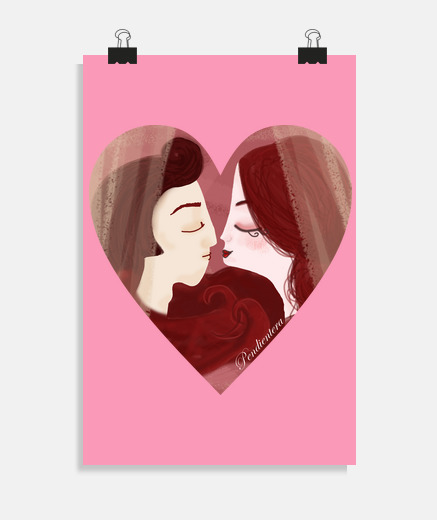 Poster amoureux