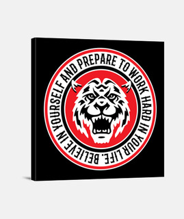 Animal -  Tiger - WORK HARD