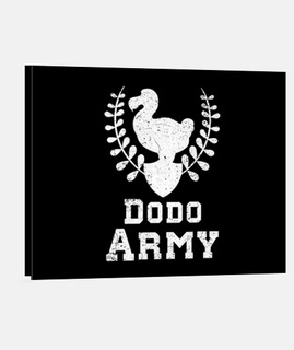 ave prehistórica del ejército dodo