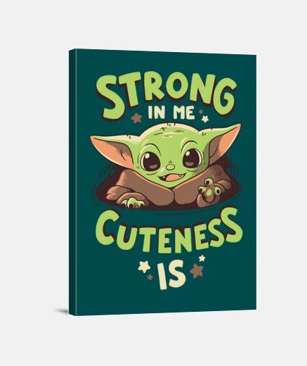Wall baby yoda mandalorian strength cute