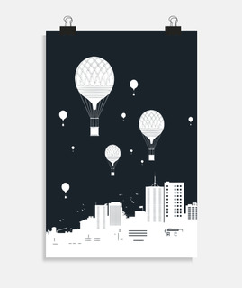 ballloons et la ville