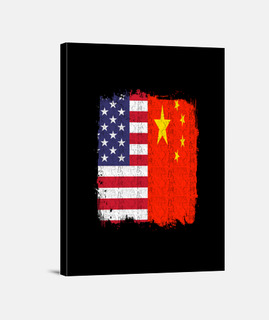 bandera de estados unidos china america