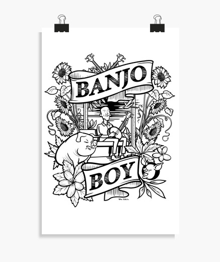 Banjo boy poster