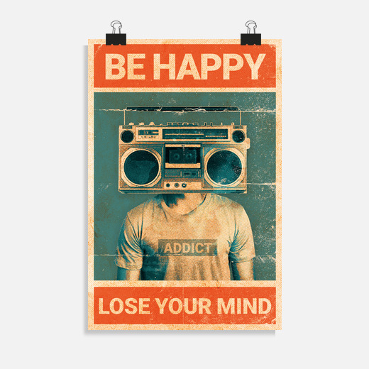 be happy loose your mind music