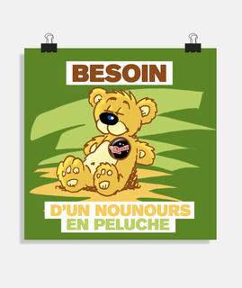 Besoin d un nounours en peluche