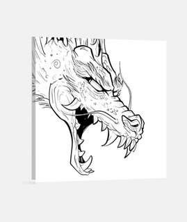 bosquejo del manga del dragón