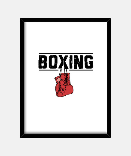 Cadre boxe g love s i love boxe combat love r