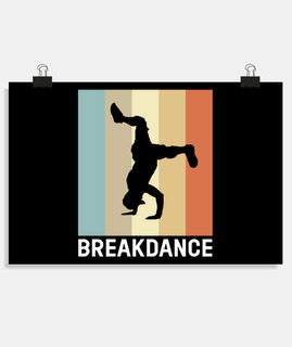 breakdance ballerino retrò danza hiphop