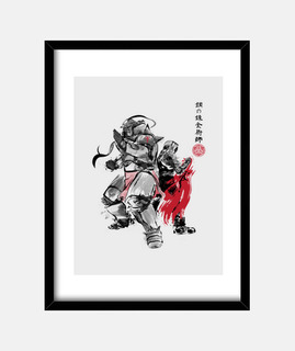 Brotherhood Sumi-e