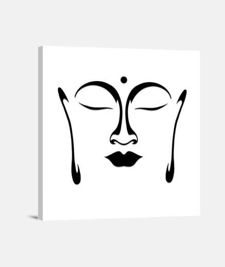 Wall buddha head