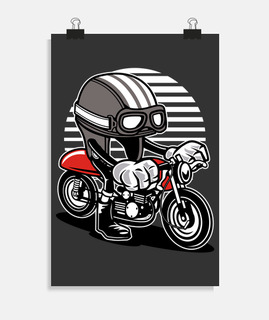 Caferacer Helmet