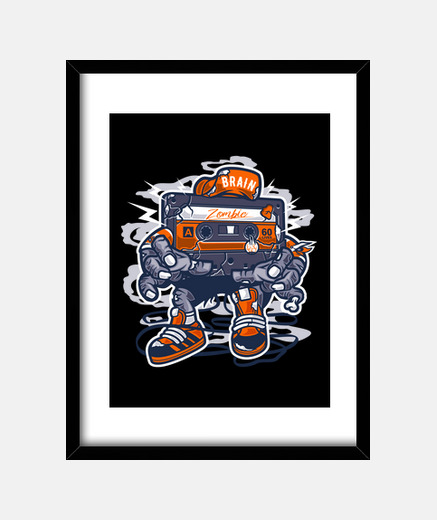 Cadre cassette de zombie