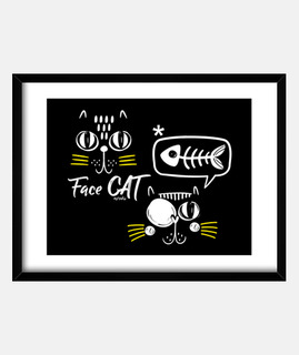 Cat faces C