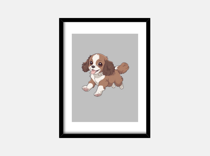 Cadre cavalier roi charles spaniel | tostadora, image size:700x520