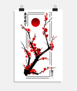 Cerisier Japonais moderne - Noir