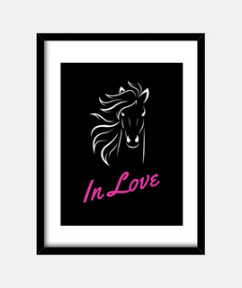 Cheval In love 2 t-shirt équitation