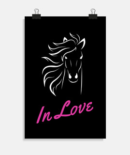Cheval In love 2 t-shirt équitation