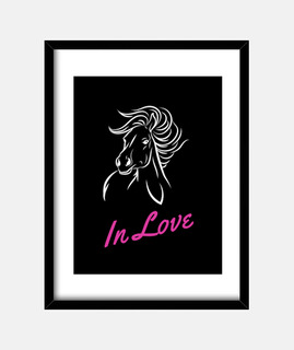 Cheval In love 3 t-shirt équitation