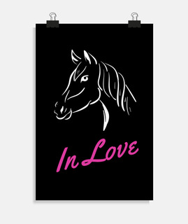 Cheval In love t-shirt équitation