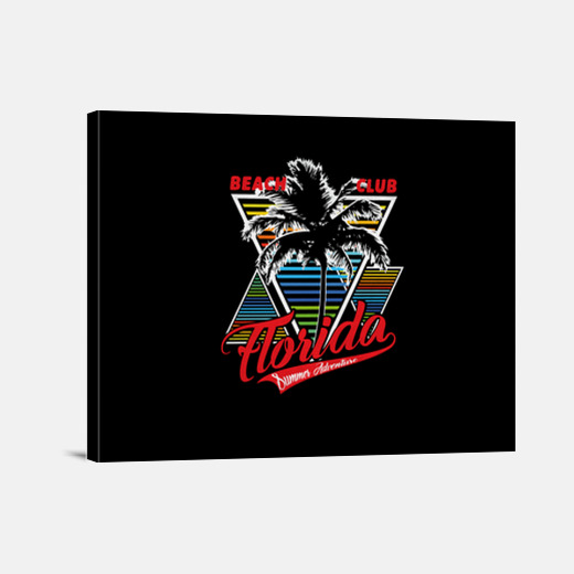 Get Floride art mural plage For iPhone