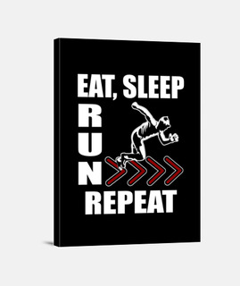 comer dormir correr repetir retro vinta