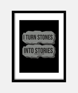 convierto piedras en historias albañil