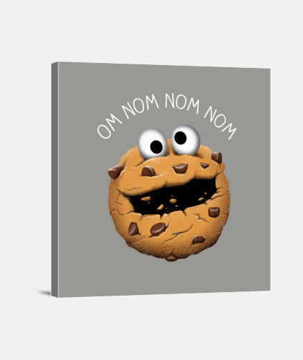 Wall cookie monster