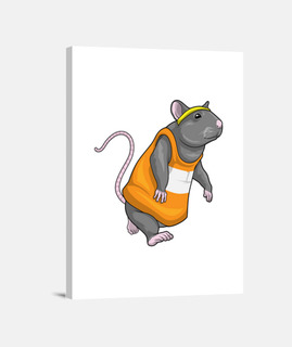 corredor de ratas corriendo deportes
