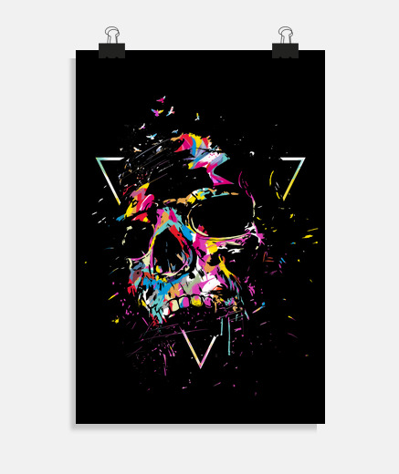 Poster crâne x