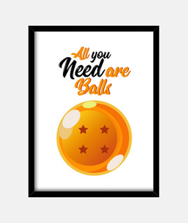 Cuadro - All You Need Are Balls