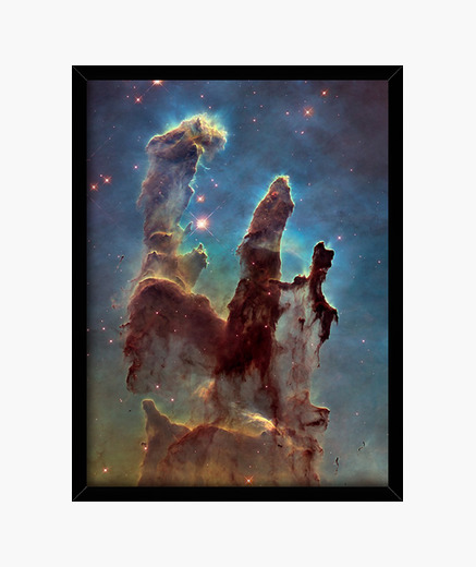 Cuadro Nebulosa Pilares Creación
