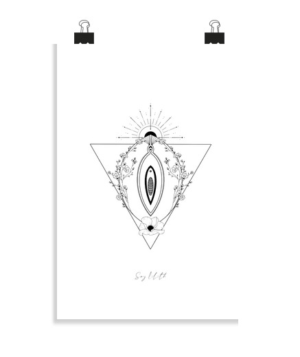 Póster Vertical 2:3 - (20 X 30 Cm) Feminin Outside laTostadora